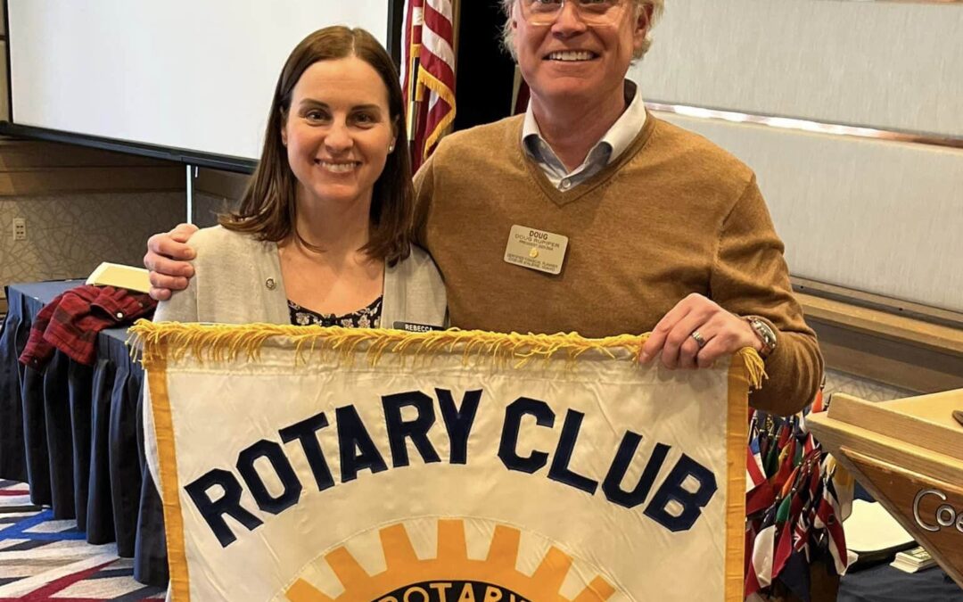 Rebecca Eyman is Rotarian of the Month (February 2024)
