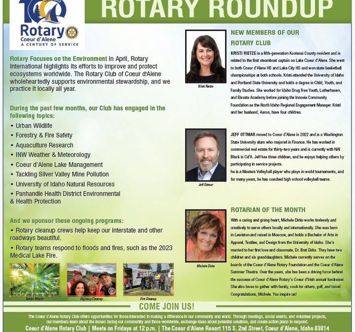 April 2024 Rotary ROUNDUP